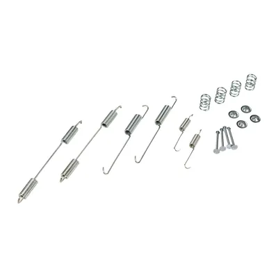 Brake shoe retaining spring set