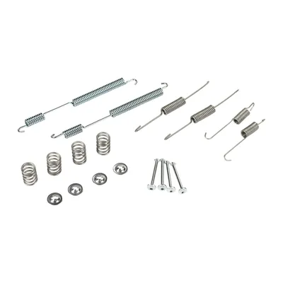 Brake shoe retaining spring set