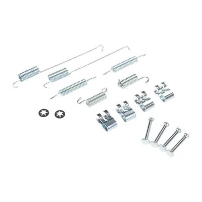 Brake shoe retaining spring set