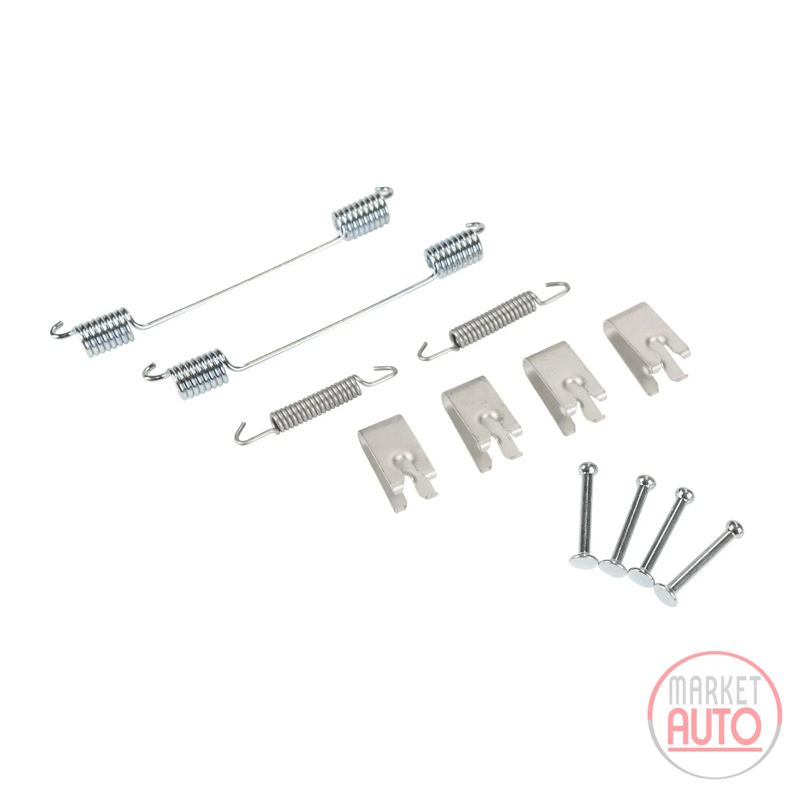 Spring set for drum brake