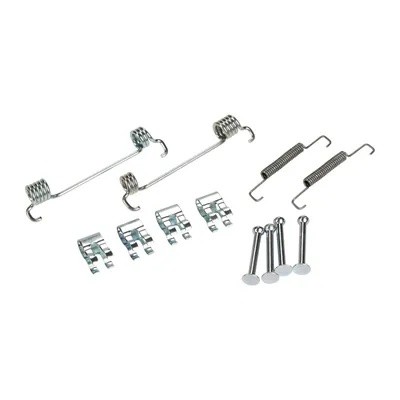 Brake shoe retaining spring set