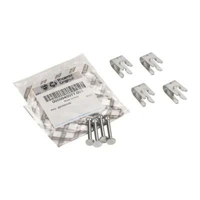 Brake shoe retaining spring set