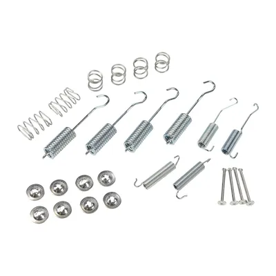 Brake shoe retaining spring set