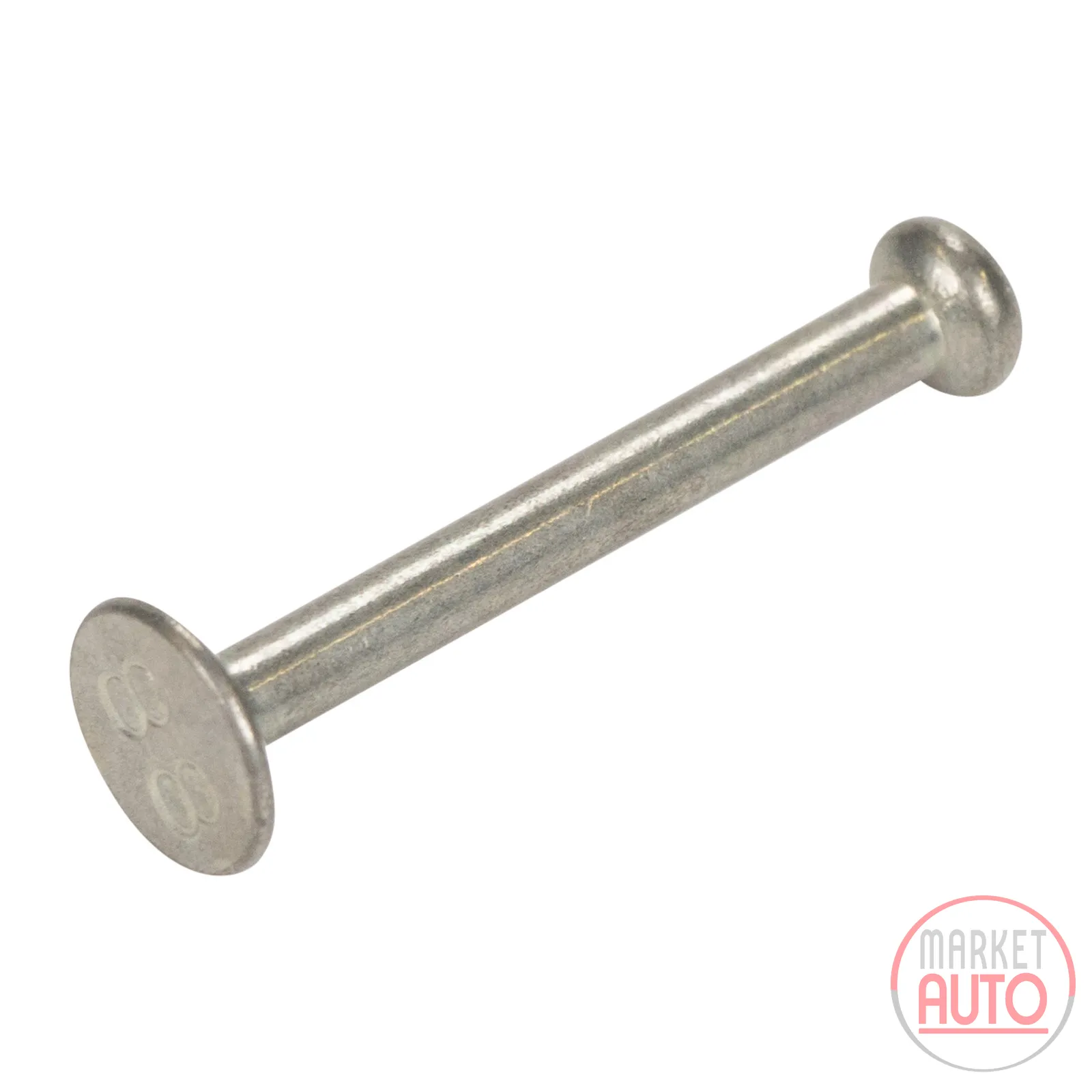 Pin for brake shoe mounting