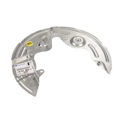 Front left anchor plate