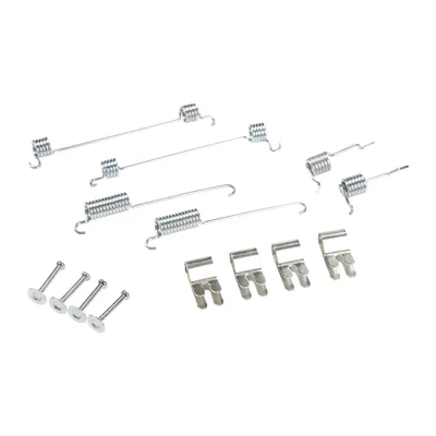 Brake shoe retaining spring set