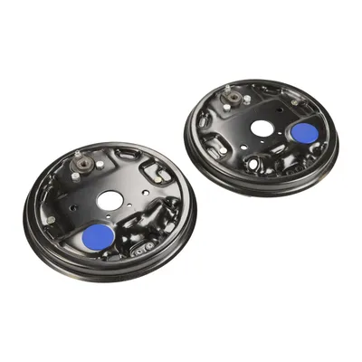 Brake kit pre-assembled on anchor plates left/right