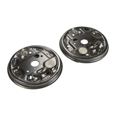 Brake kit pre-assembled on anchor plates left/right