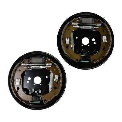 Brake kit pre-assembled on anchor plates left/right