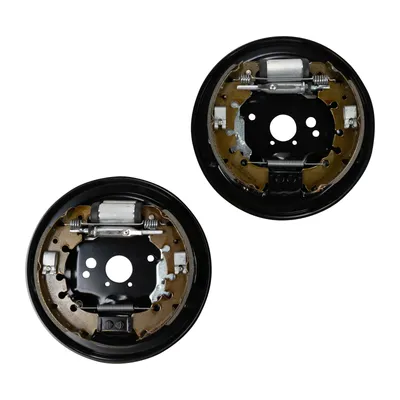 Brake kit pre-assembled on anchor plates left/right