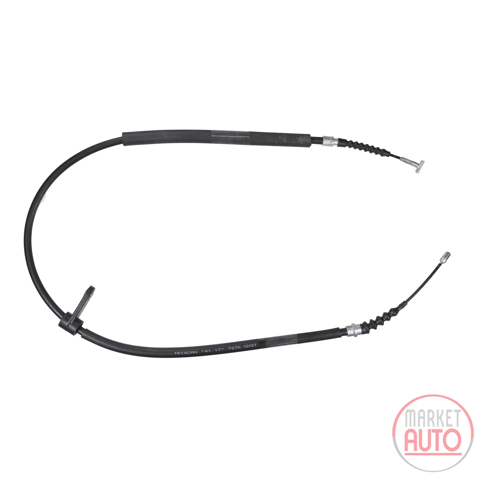 Handbrake cable left L1=1235 L2=961 mm