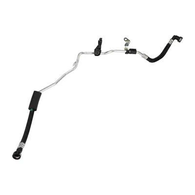 Power steering hose from power steering reservoir