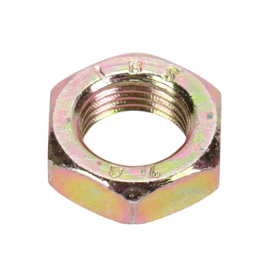 Nut for steering wheel or tie rod end