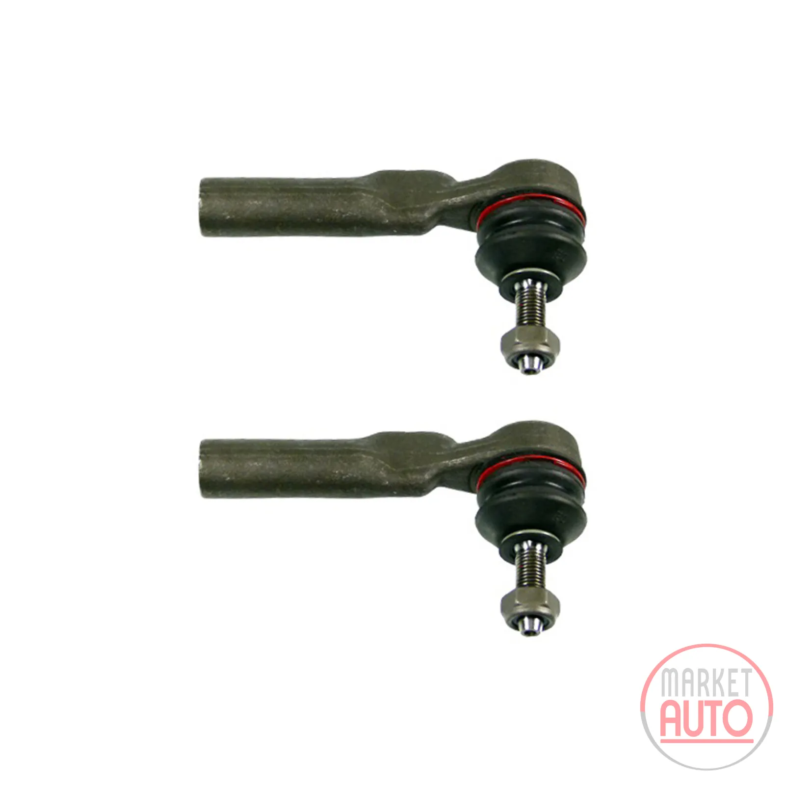 Set of tie rod ends right and left