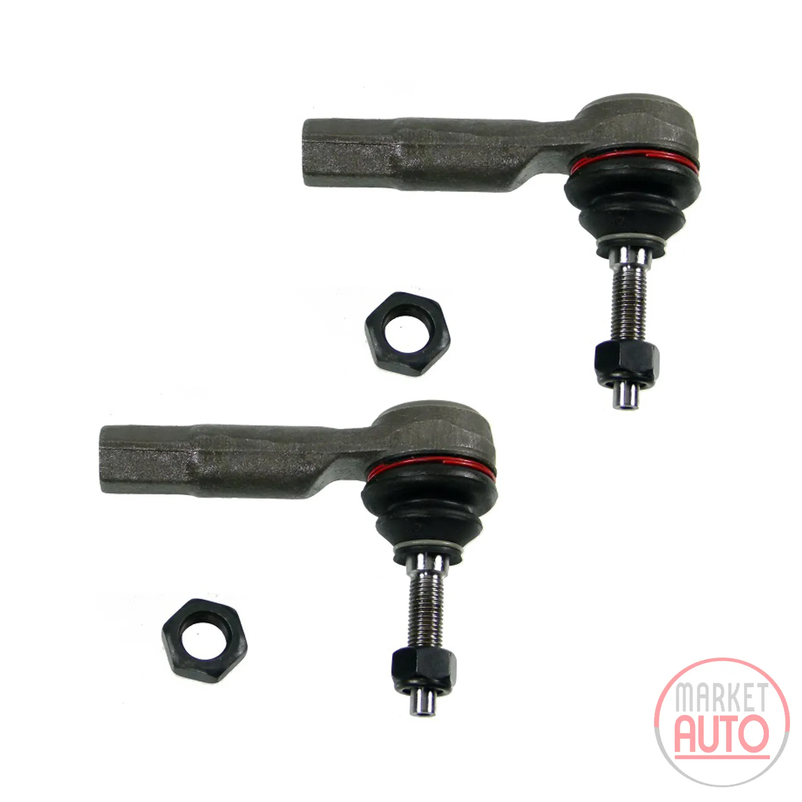 Set of tie rod ends right and left