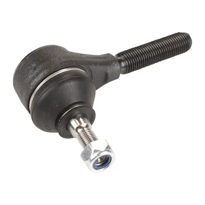 Front tie rod end with lock nut