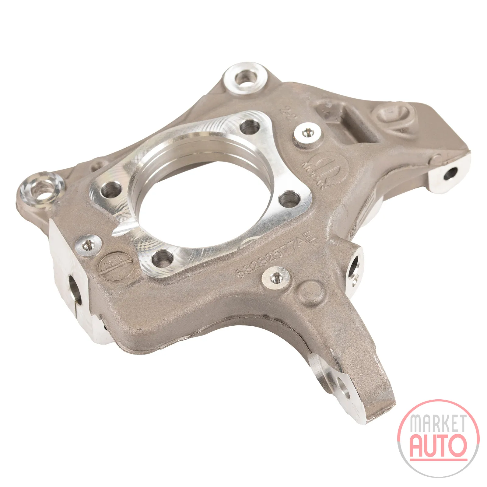 Front left steering knuckle