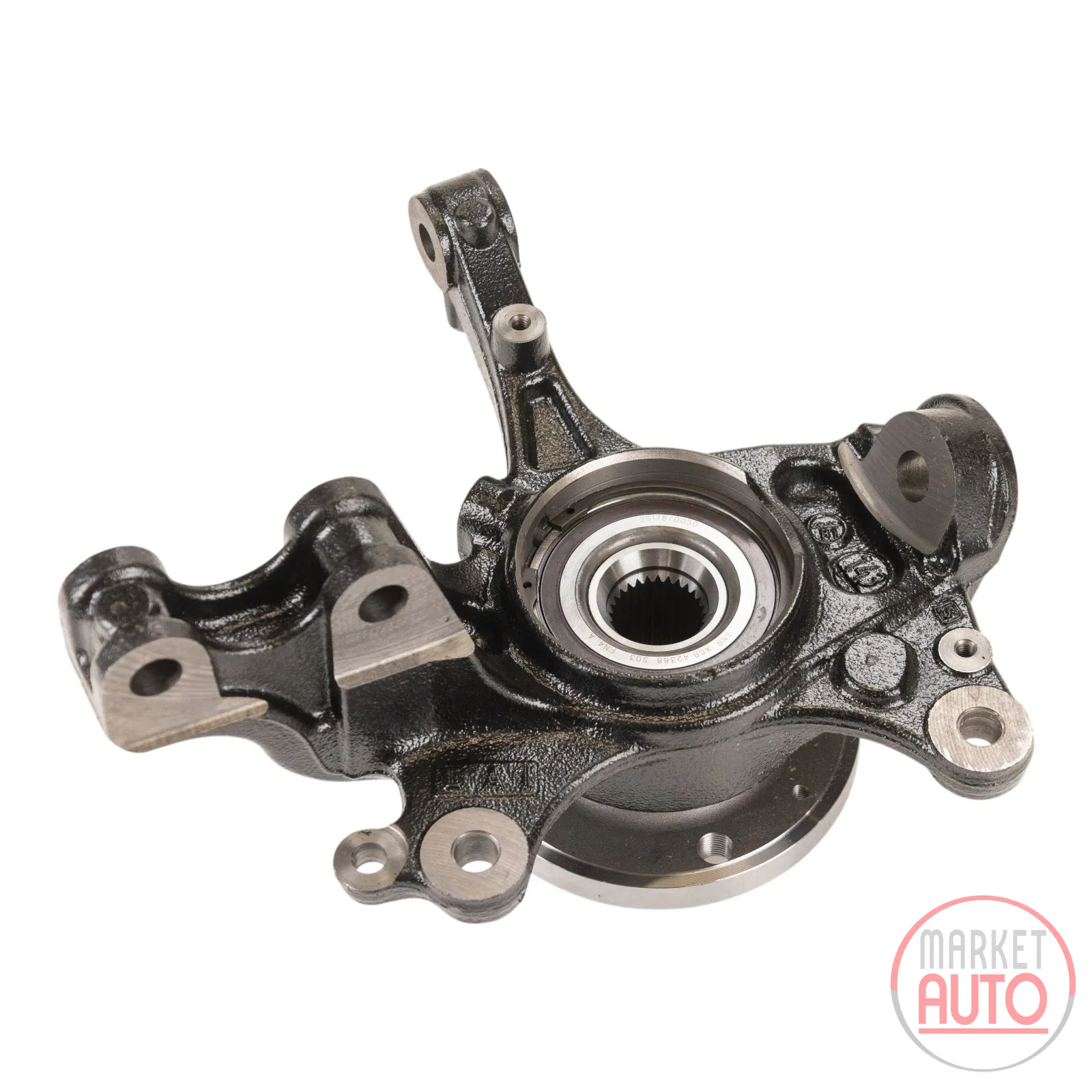 front right steering knuckle