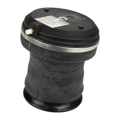 Bellows air suspension rear axle
