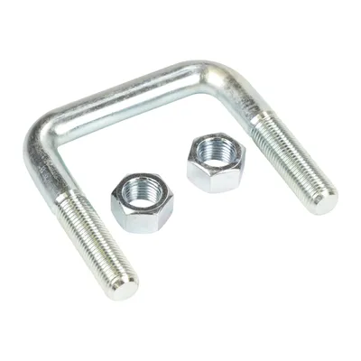 Mounting bracket leaf spring 71-80 length incl. nuts