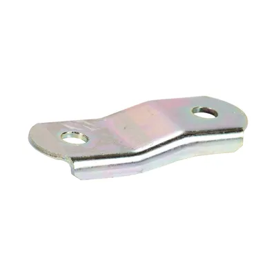 Connecting plate leaf spring