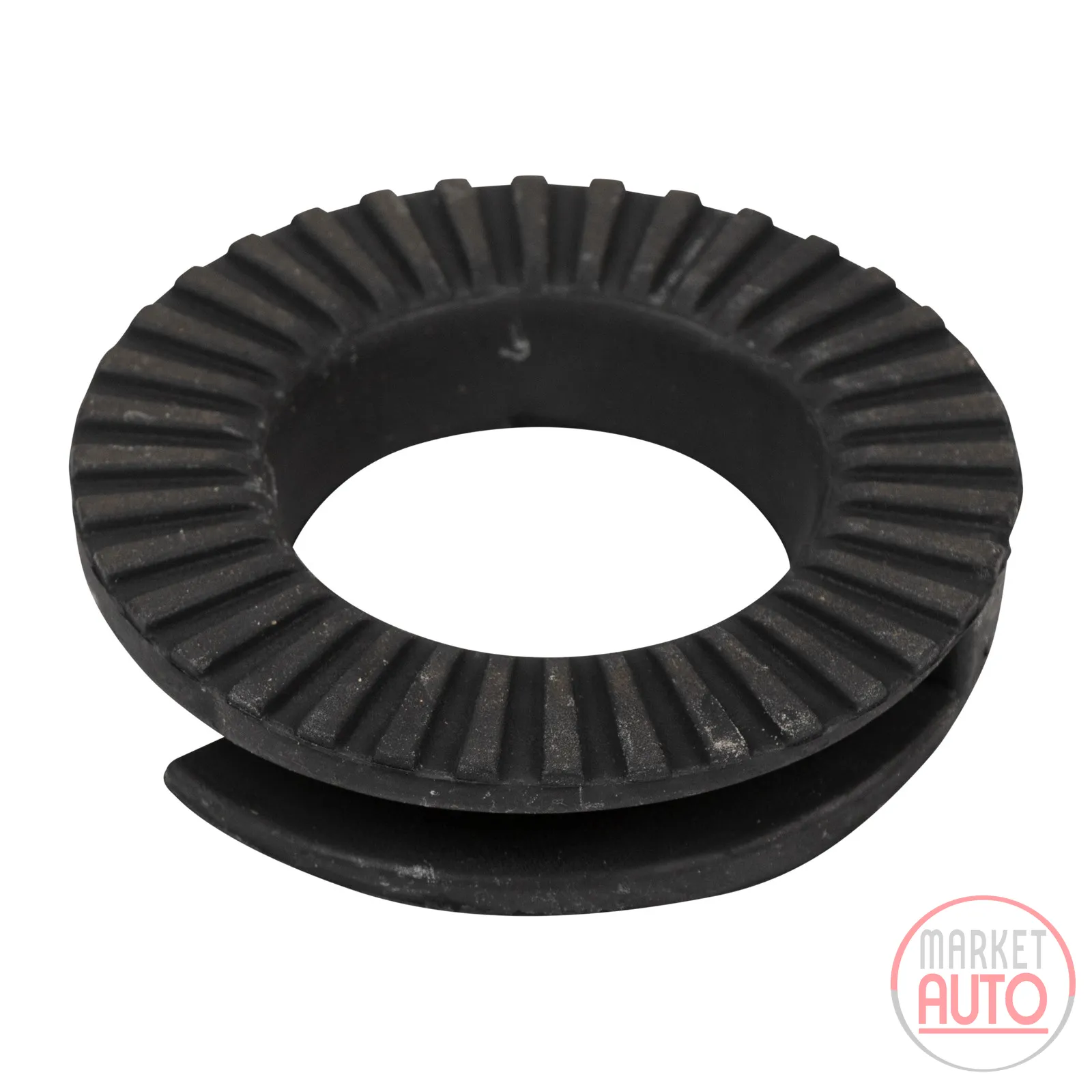Spring pad rubber ring