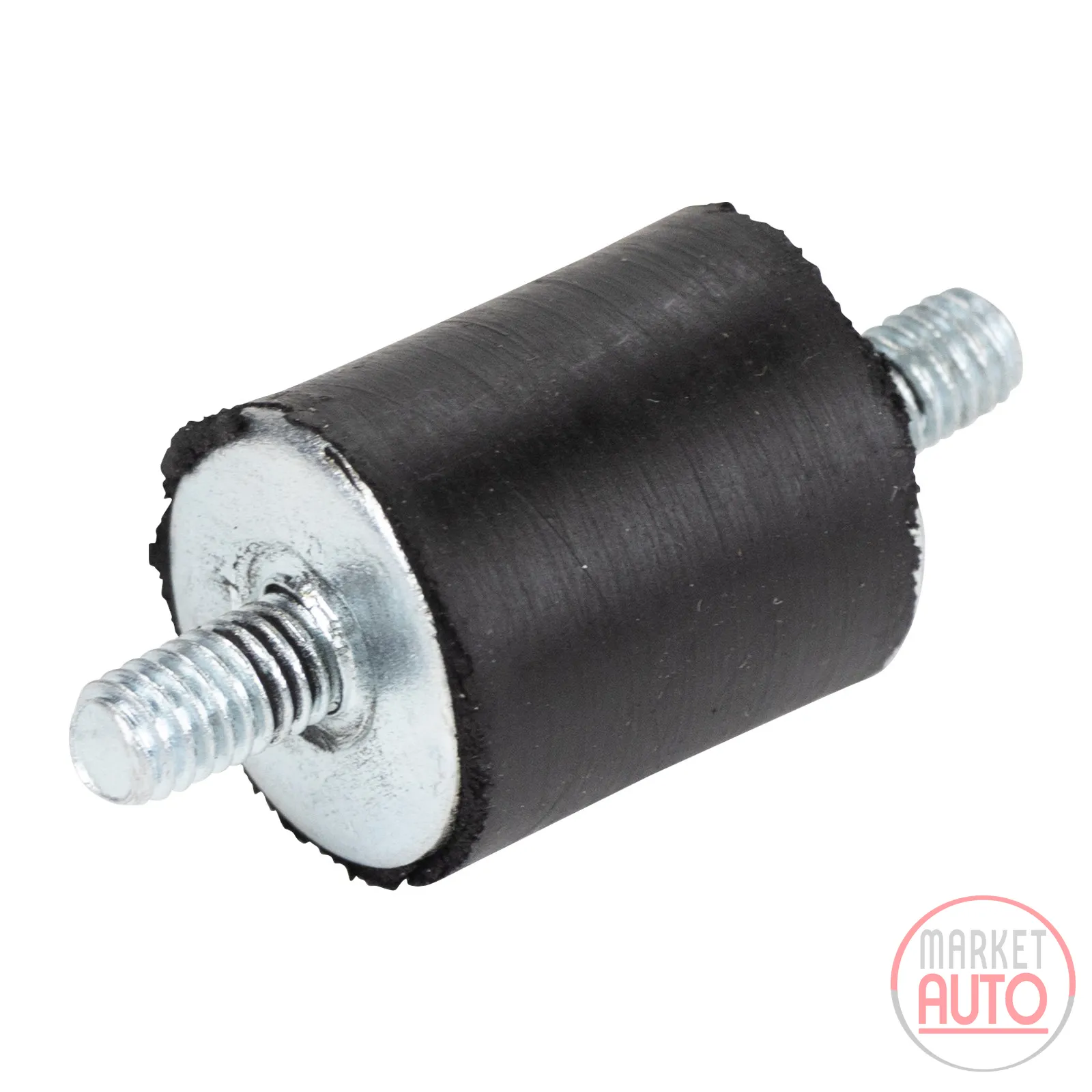 Stop rubber 25 mm rubber M6 thread
