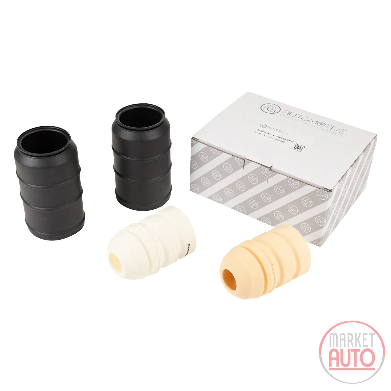 Set of shock absorber rubber sleeves front inside