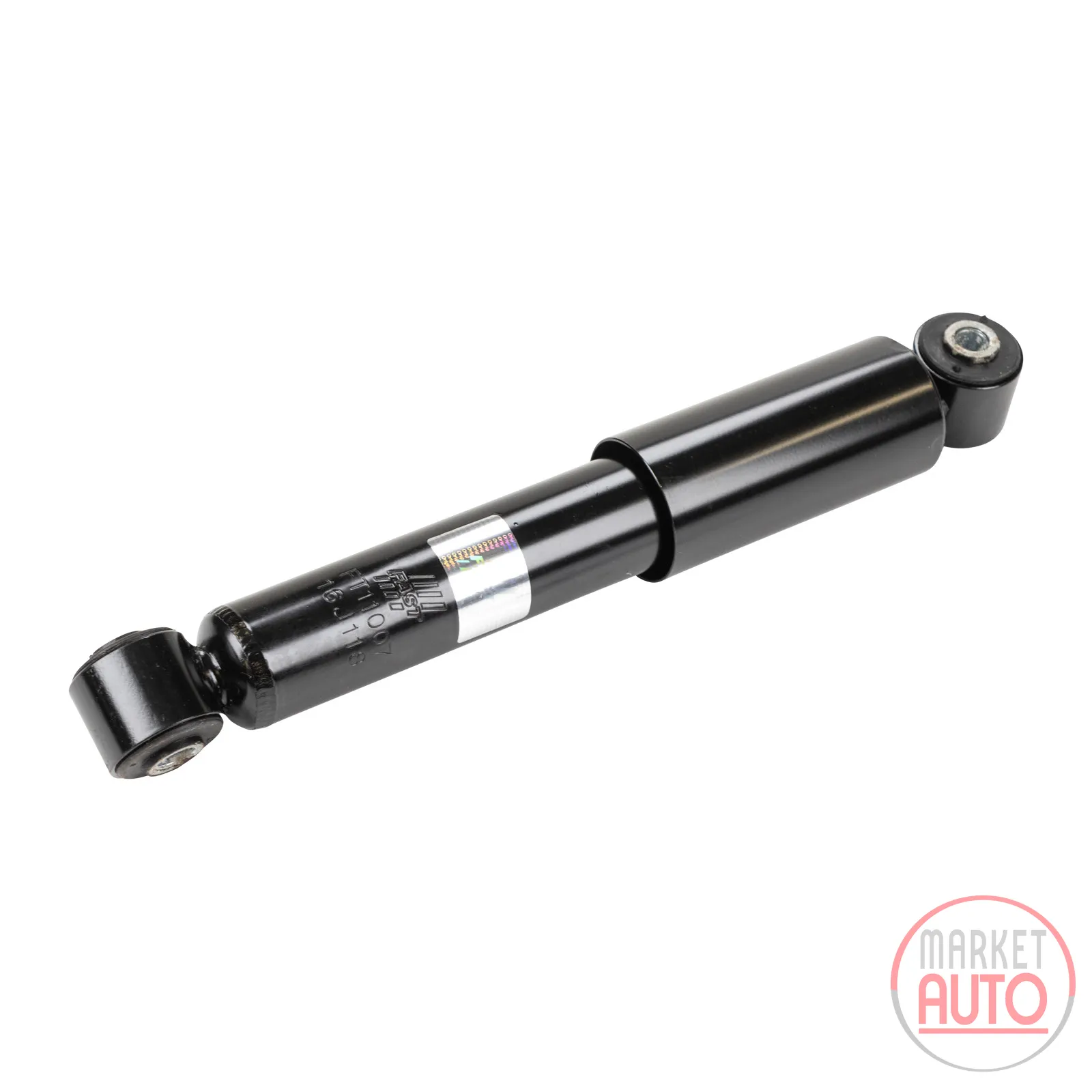Gas pressure shock absorber rear