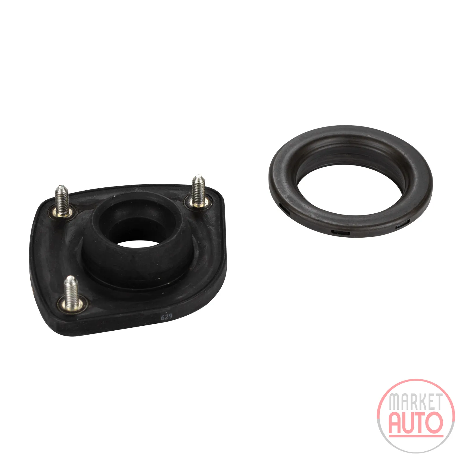 Strut bearing repair kit including rolling bearing