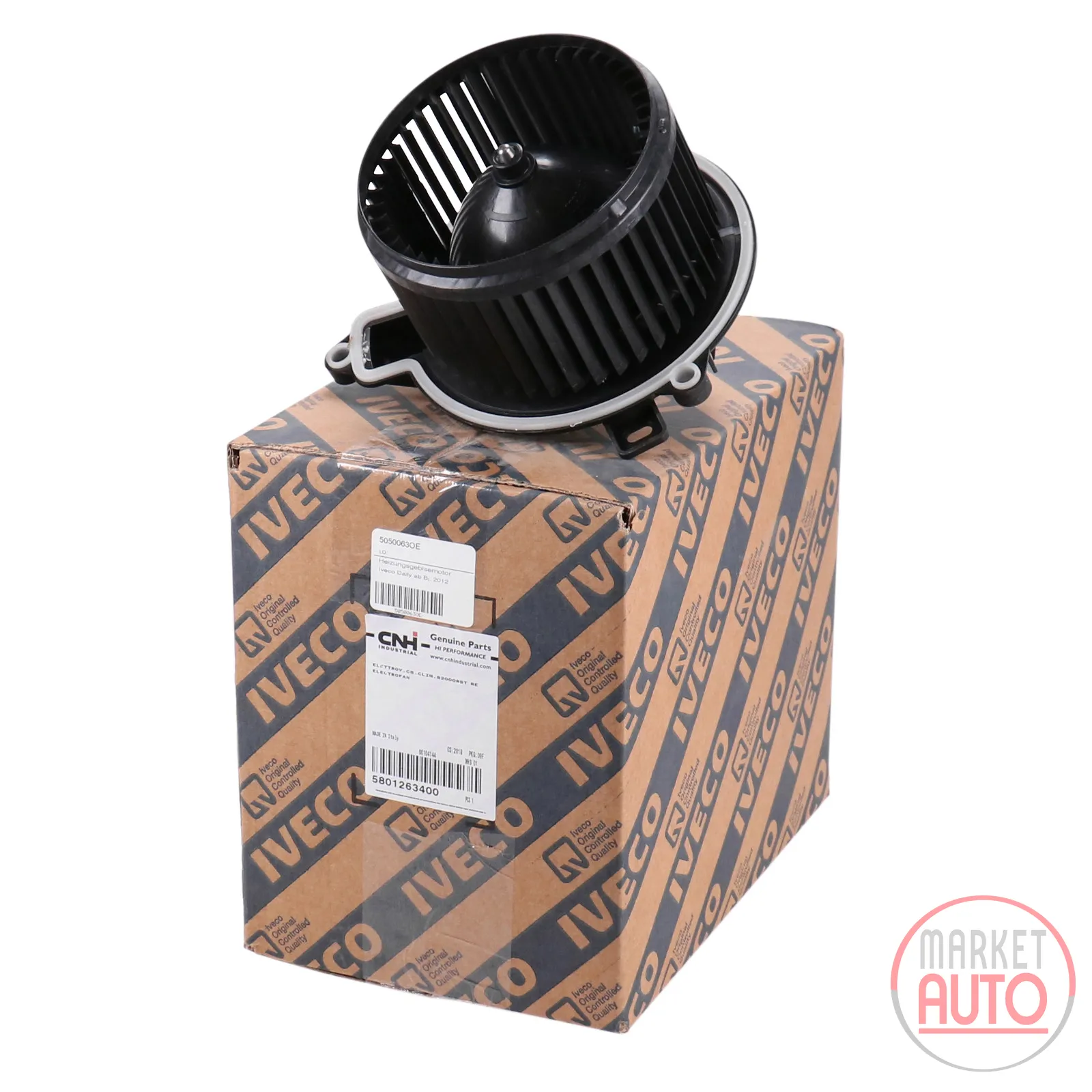 Heater fan motor