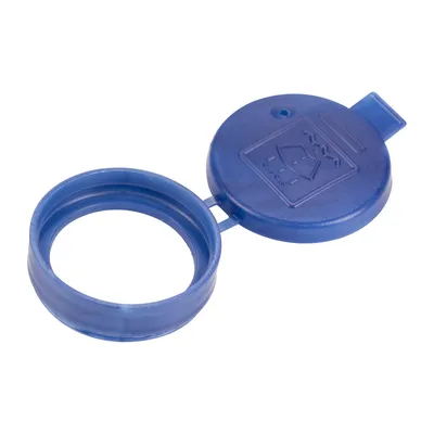 Windscreen washer reservoir cap blue