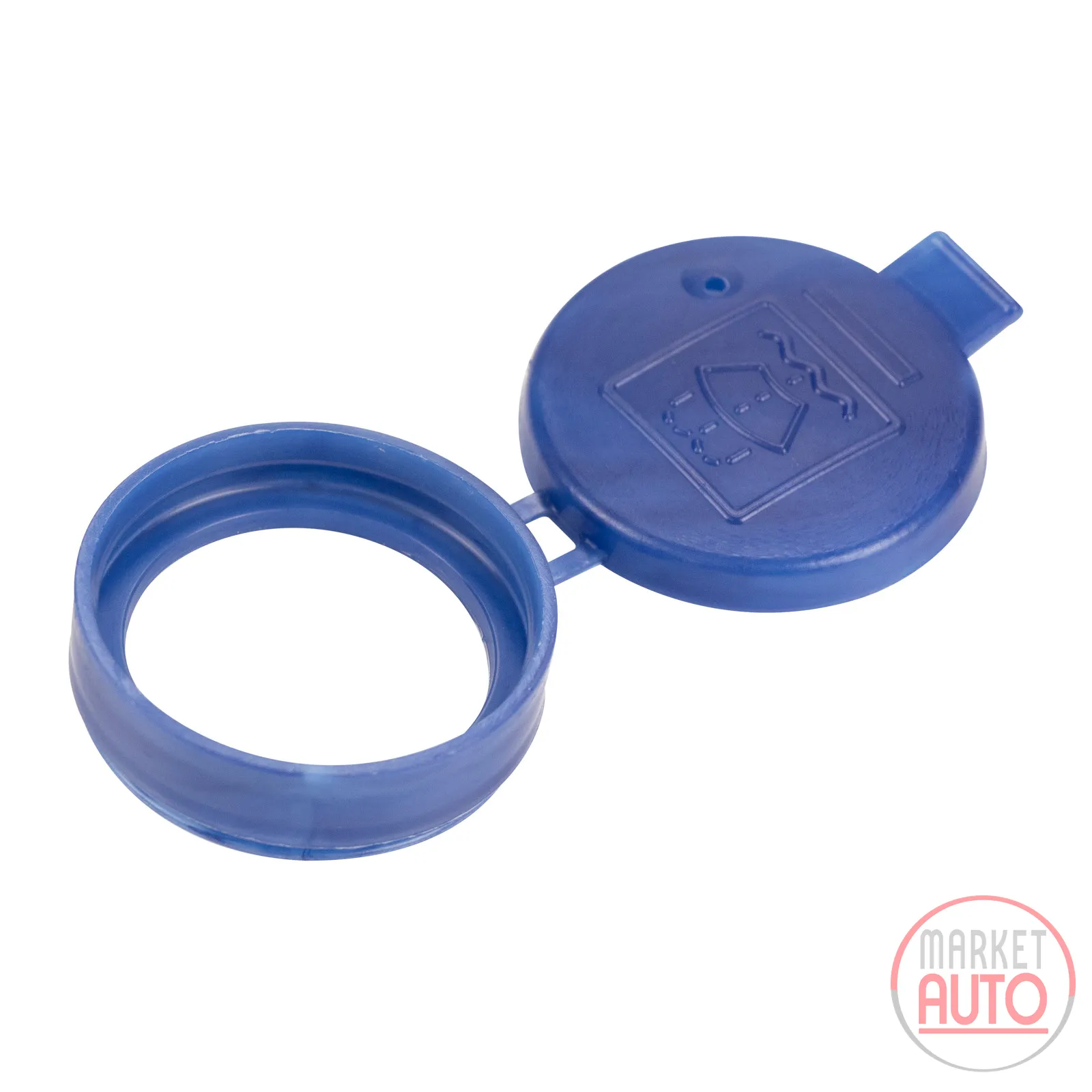 Windscreen washer reservoir cap blue