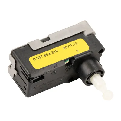 Motor for headlight height adjustment