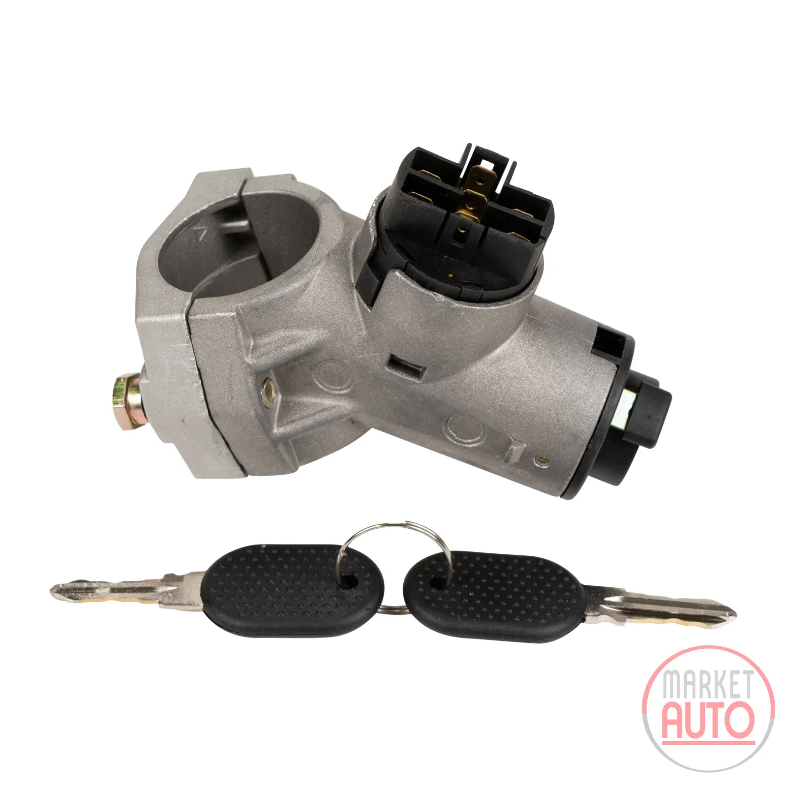 Ignition lock with key