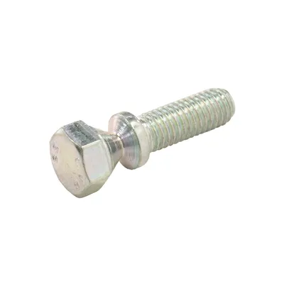 Ignition lock screw white M8