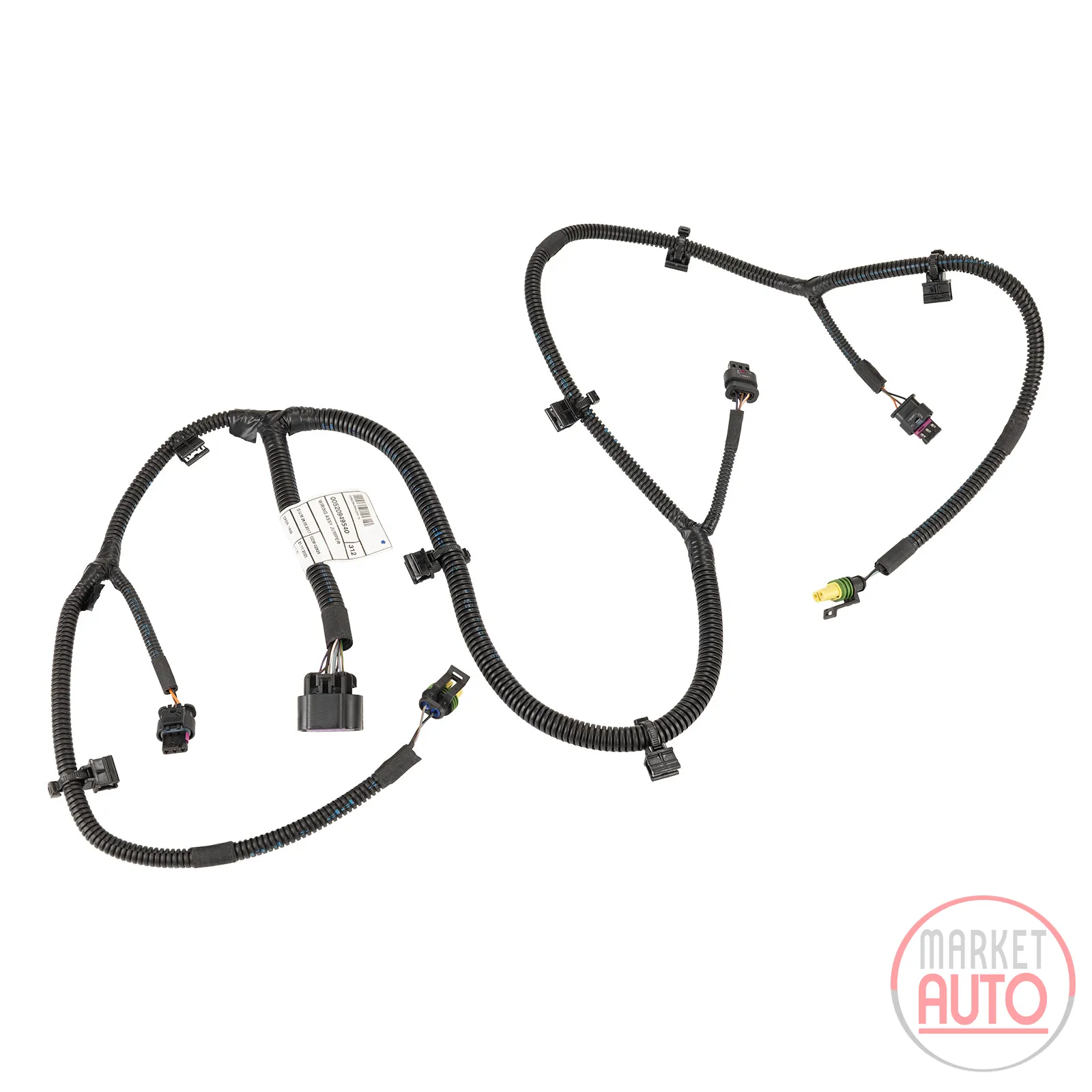 Wiring harness for the rear parking sensors