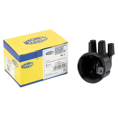 Distributor cap angled outlets (white) Magneti Marelli