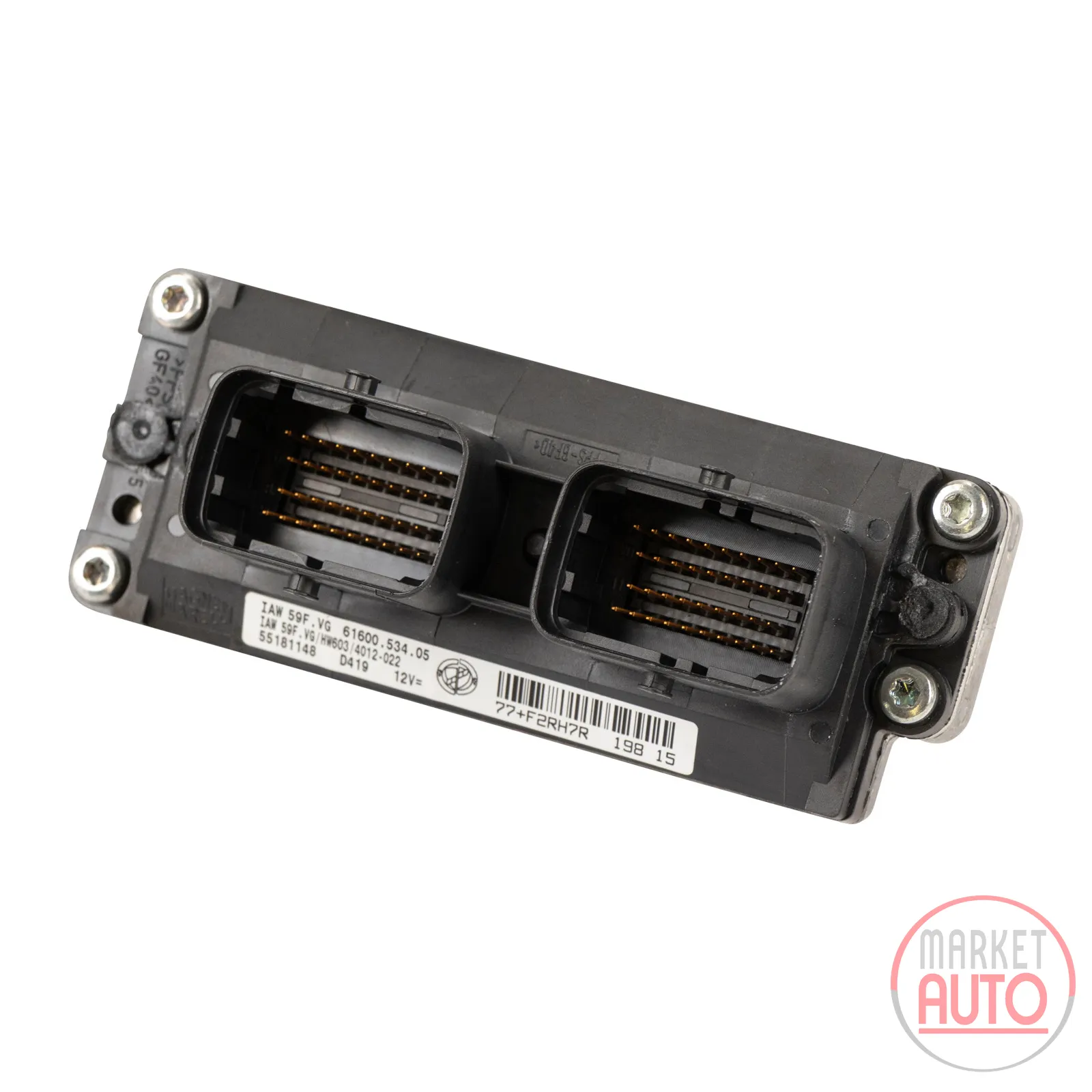 Injection system control unit engine management