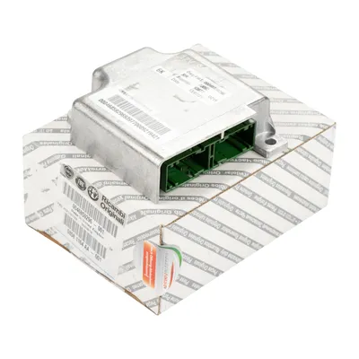 Control unit for the airbag in the knee area