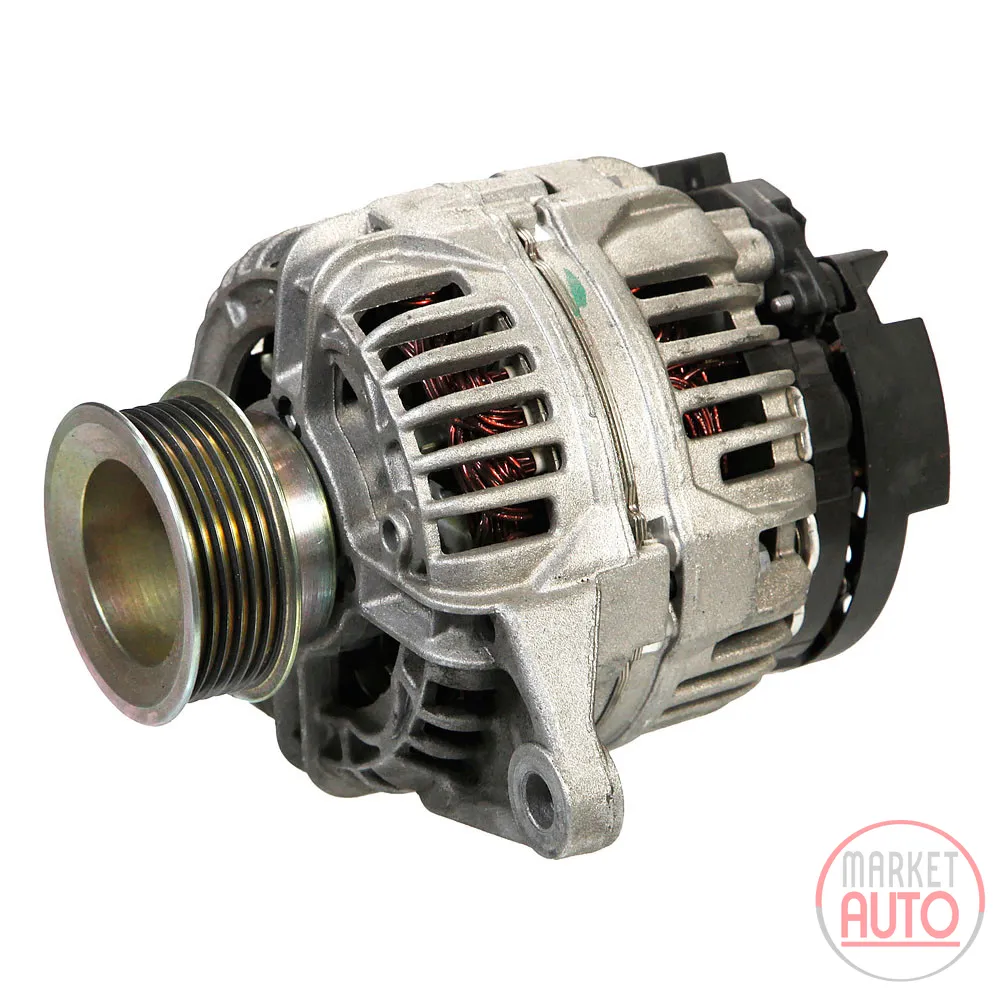Alternator without freewheel