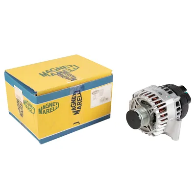 Alternator New 120 AH with freewheel Magneti Marelli
