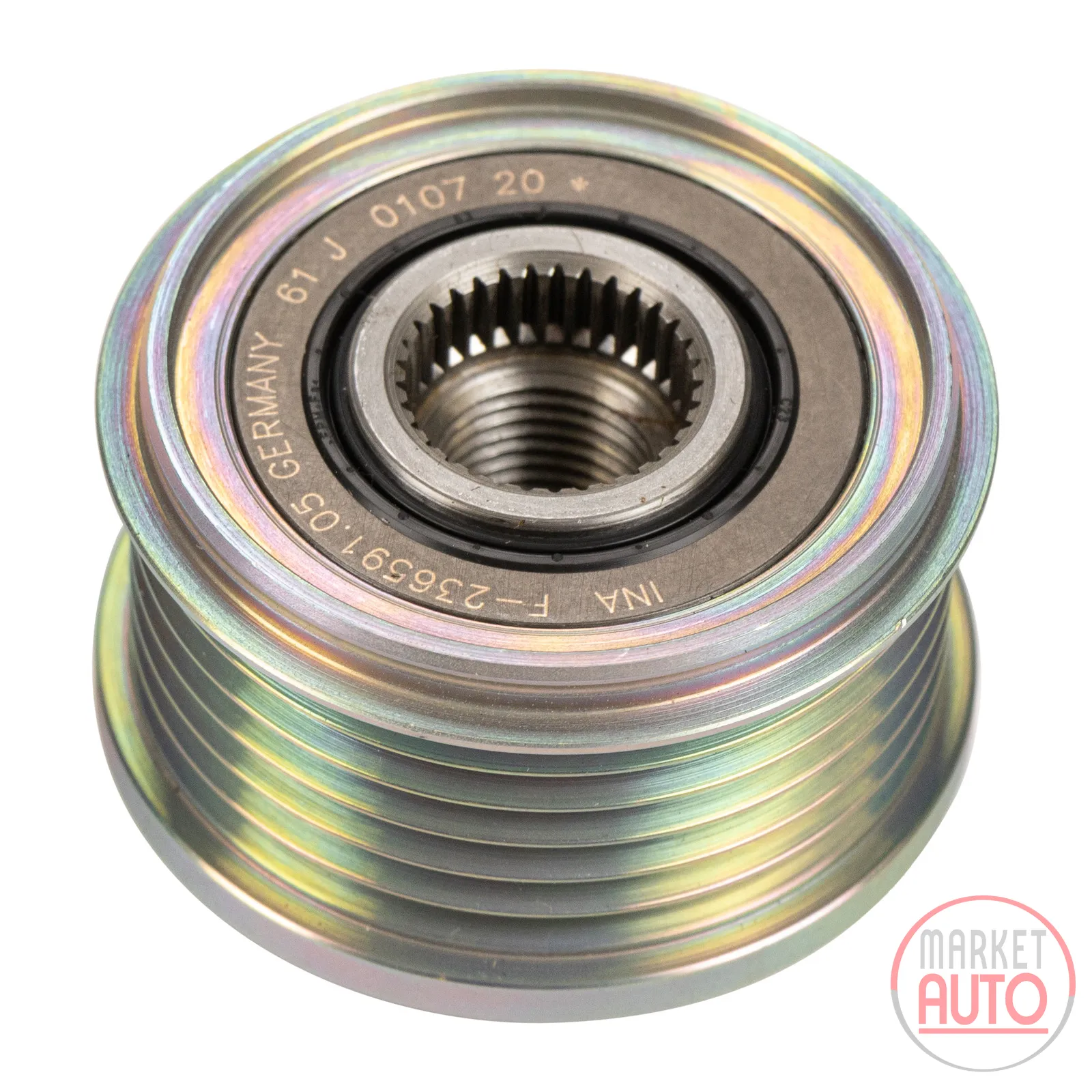 Freewheel alternator D1=17 D2=59 H=38