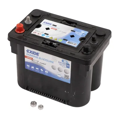 Battery Spiral AGM EXIDE 50AH 800A Stop Start Technology