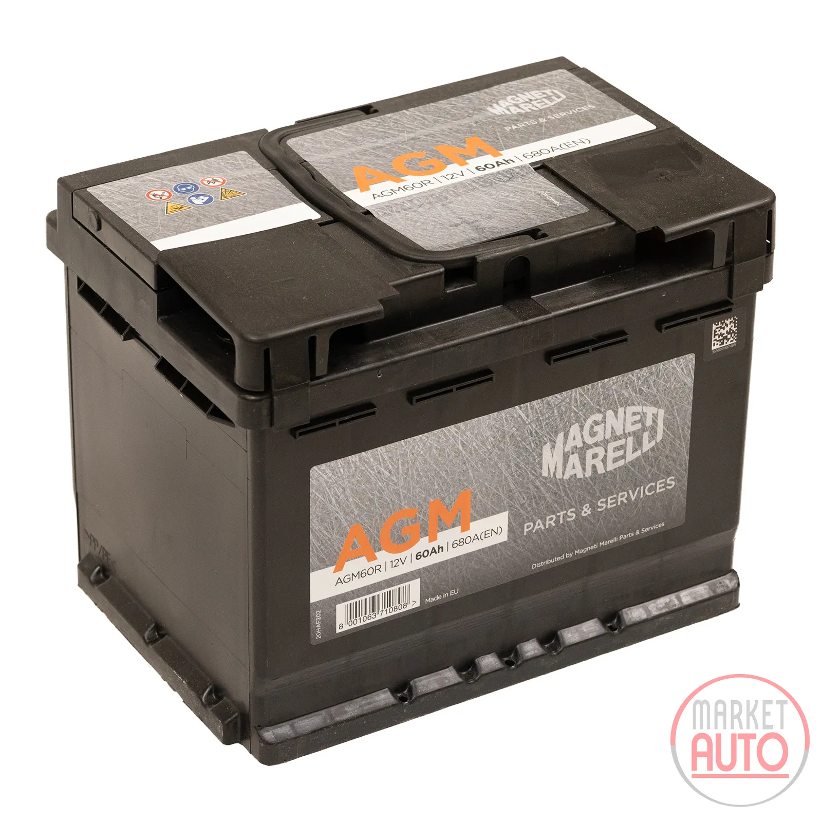 Battery 60AH 680A AGM60R