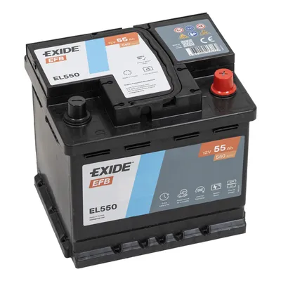 Battery 55AH 480A EFB EL550
