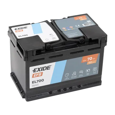 70AH 760A battery EFB EL700