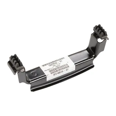Battery retaining plate in the middle at the top