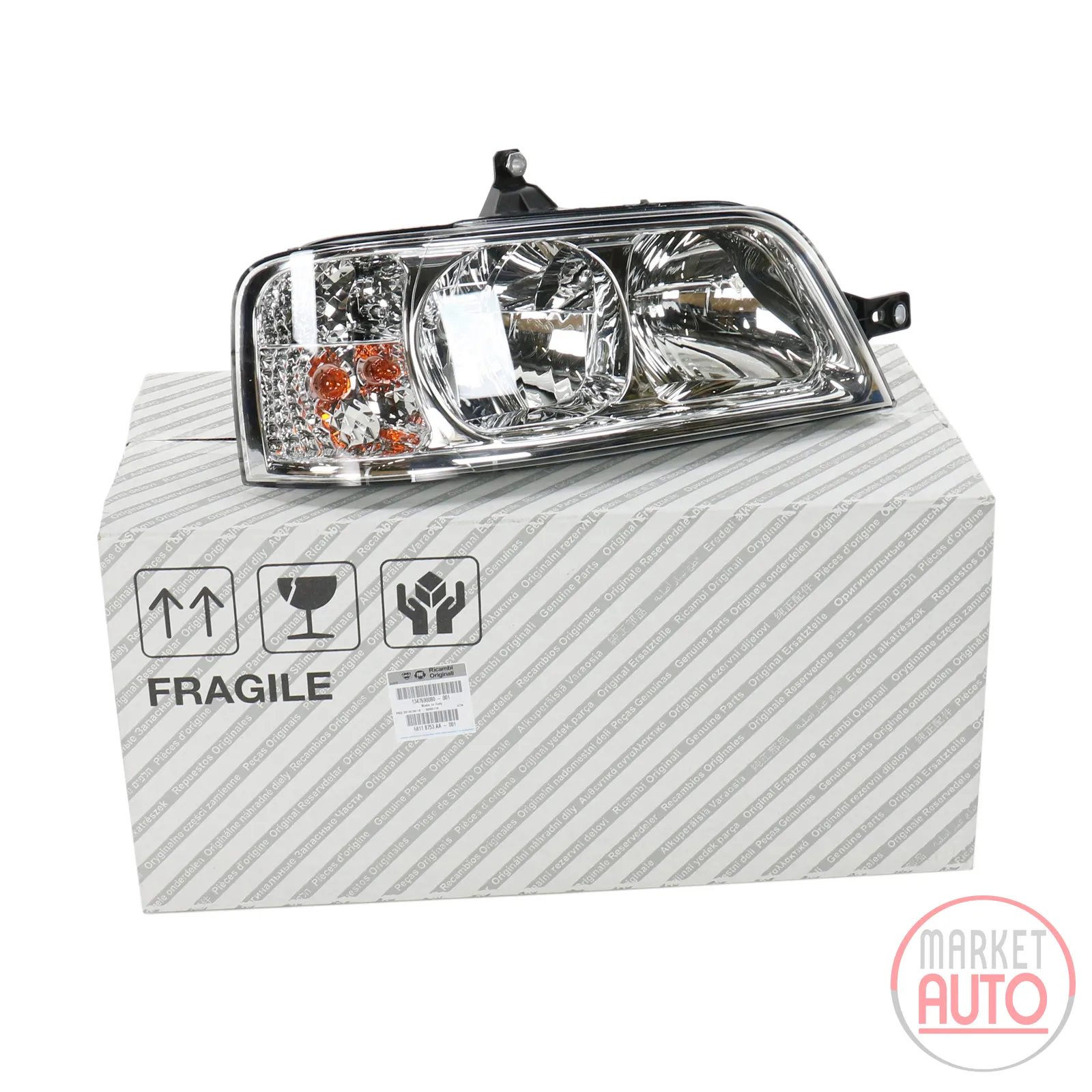 Headlight front right ORIGINAL