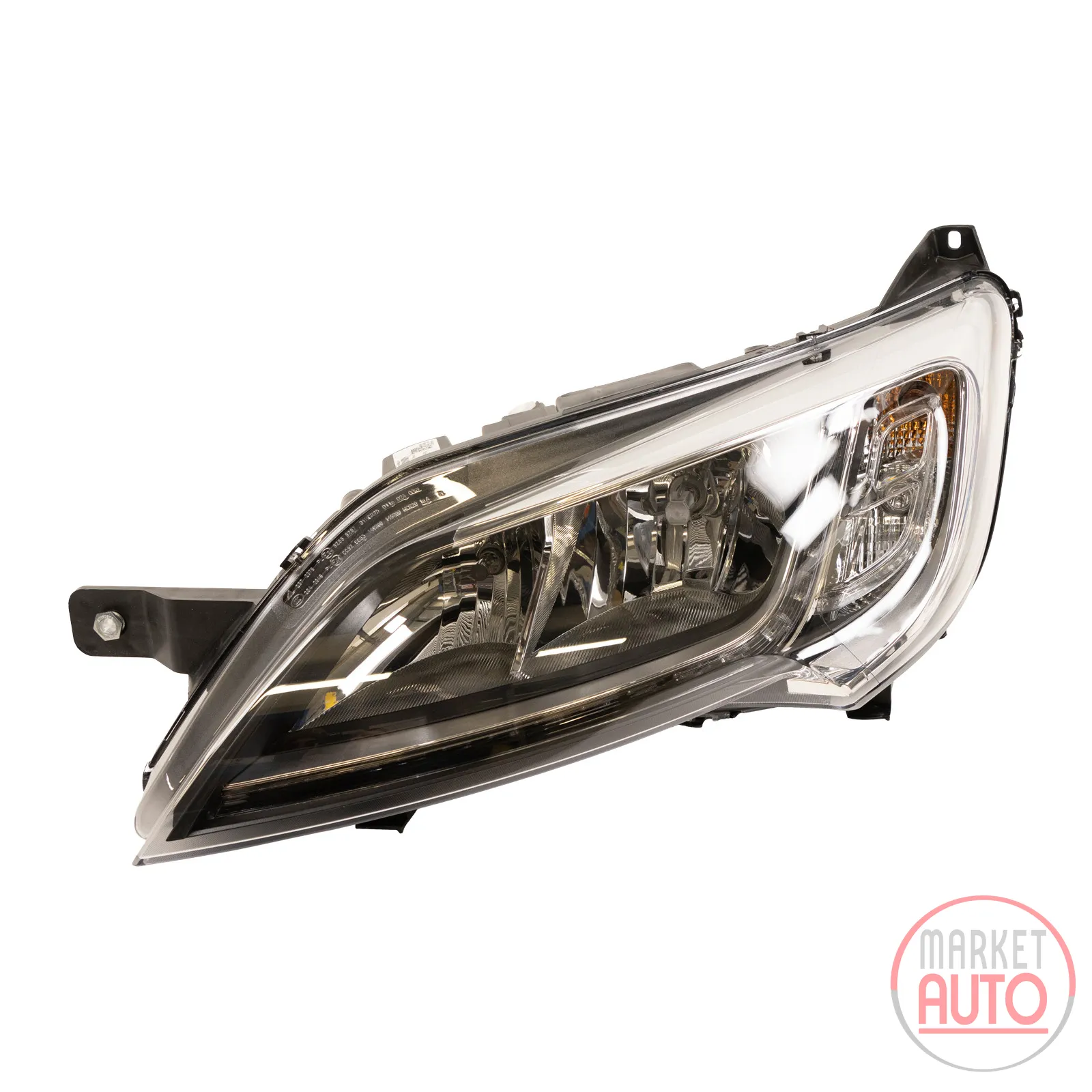 Headlight silver left from 2014